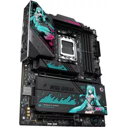 Материнская плата Asus ROG STRIX X870E-H GAMING MIKU Socket AM5 AMD X870E 4xDDR5 ATX AC`97 8ch(7.1) 5Gigabit RAID+HDMI