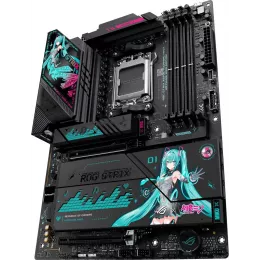 Материнская плата Asus ROG STRIX X870E-H GAMING MIKU Socket AM5 AMD X870E 4xDDR5 ATX AC`97 8ch(7.1) 5Gigabit RAID+HDMI