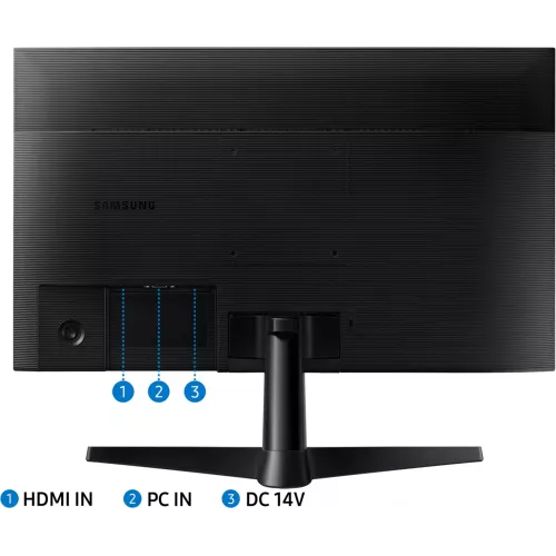 Монитор Samsung 24" Essential S3 S24F330EAIXCI черный VA LED 16:9 HDMI матовая 250cd 178гр/178гр 1920x1080 100Hz VGA FHD 2.8кг