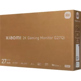 Монитор Xiaomi 27" 2K Monitor G27Qi 2026 черный IPS LED 16:9 HDMI матовая 1000:1 400cd 178гр/178гр 2560x1440 200Hz FreeSync Premium DP 2K 4.15кг
