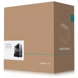 Корпус Deepcool CH690 Digital черный без БП ATX 10x120mm 10x140mm 2xUSB3.0 audio bott PSU