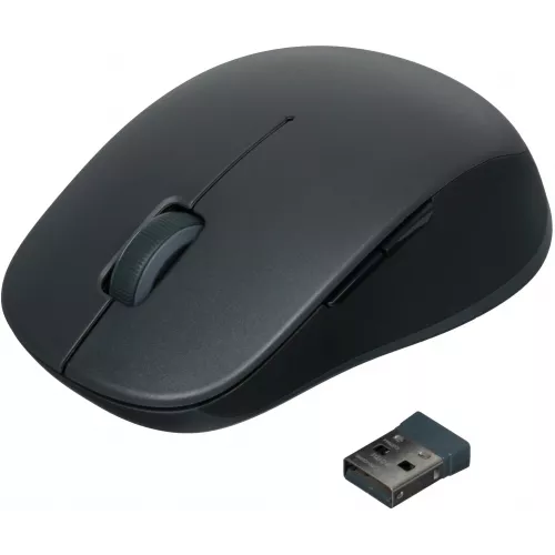 Мышь Xiaomi Dual-mode Wireless Mouse 2 черный оптическая 1200dpi silent беспров. BT/Radio USB для ноутбука 4but (BHR8850GL)