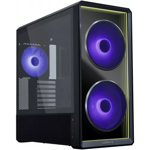 Корпус Lian-Li LANCOOL 217 Inf черный без БП ATX 7x120mm 3x140mm 2xUSB3.0 audio bott PSU