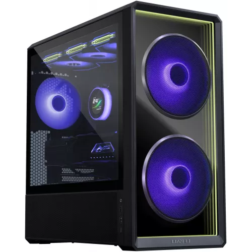 Корпус Lian-Li LANCOOL 217 Inf черный без БП ATX 7x120mm 3x140mm 2xUSB3.0 audio bott PSU