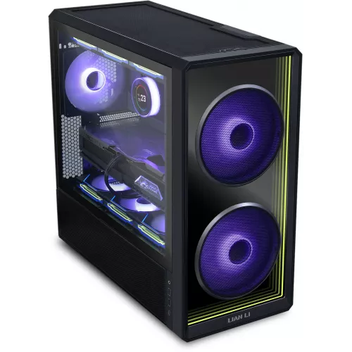 Корпус Lian-Li LANCOOL 217 Inf черный без БП ATX 7x120mm 3x140mm 2xUSB3.0 audio bott PSU