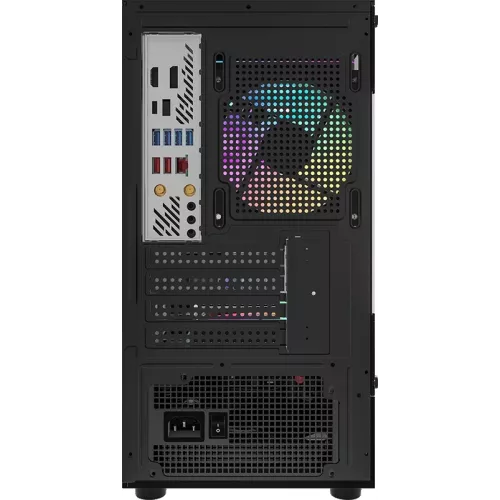 Корпус Formula Crystal Z1CM Plus AR черный без БП mATX 2x120mm 1xUSB3.0 audio bott PSU