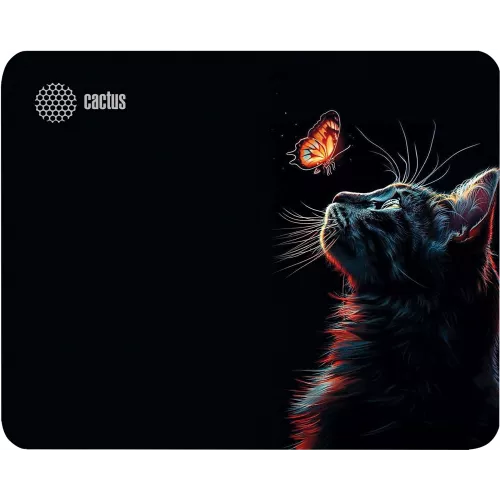 Коврик для мыши Cactus Night Cat 220x180x2мм (CS-MPC-P12XS)
