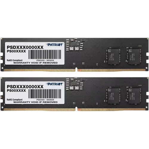 Память DDR5 2x32GB 6000MHz Patriot PSD564G5600K Signature Line RTL PC5-44800 CL46 DIMM 288-pin 1.1В Ret