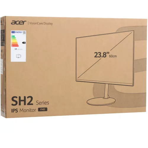 Монитор Acer 23.8" SH242YG0bmihux черный IPS LED 1ms 16:9 HDMI M/M матовая HAS 250cd 178гр/178гр 1920x1080 120Hz FreeSync FHD USB 3.47кг