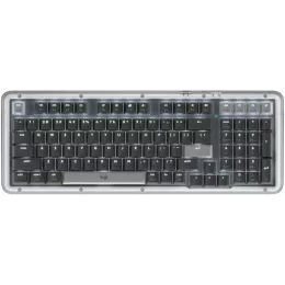 Клавиатура Logitech K98M механическая графитовый USB беспроводная BT/Radio Multimedia (подставка для запястий) (920-013040)