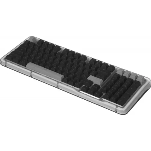 Клавиатура Logitech K98M механическая графитовый USB беспроводная BT/Radio Multimedia (подставка для запястий) (920-013040)