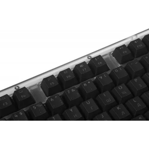 Клавиатура Logitech K98M механическая графитовый USB беспроводная BT/Radio Multimedia (подставка для запястий) (920-013040)