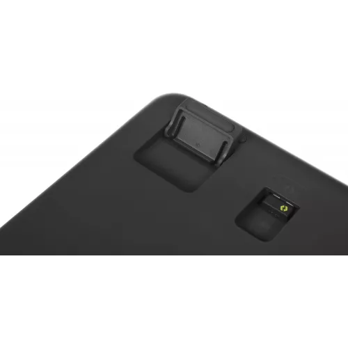 Клавиатура Logitech K98M механическая графитовый USB беспроводная BT/Radio Multimedia (подставка для запястий) (920-013040)