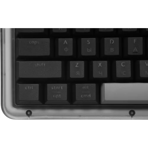 Клавиатура Logitech K98M механическая графитовый USB беспроводная BT/Radio Multimedia (подставка для запястий) (920-013040)