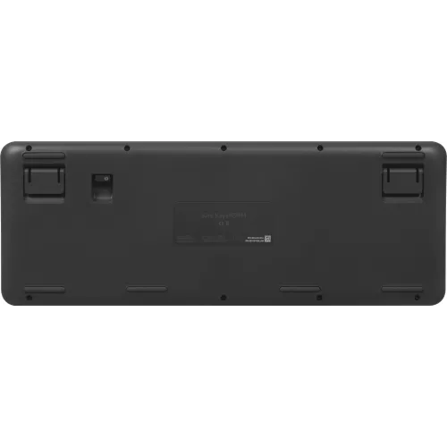 Клавиатура Logitech K98M механическая графитовый USB беспроводная BT/Radio Multimedia (подставка для запястий) (920-013040)