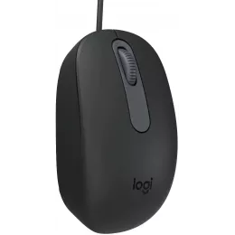 Мышь Logitech M86 черный оптическая 8000dpi USB для ноутбука 2but (910-007661)