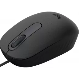 Мышь Logitech M86 черный оптическая 8000dpi USB для ноутбука 2but (910-007661)