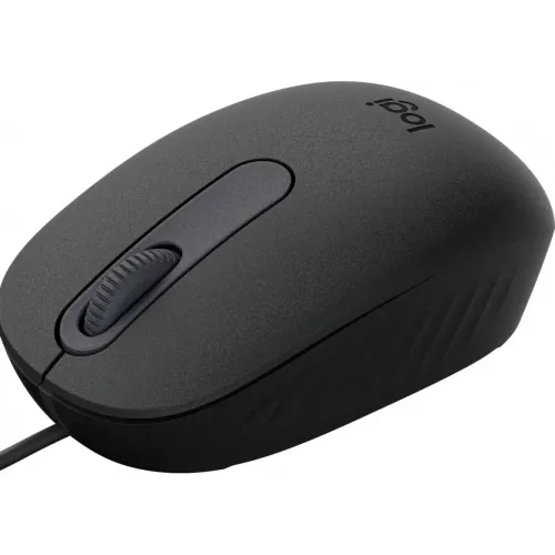 Мышь Logitech M86 черный оптическая 8000dpi USB для ноутбука 2but (910-007661)