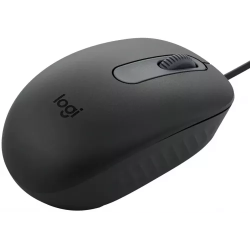Мышь Logitech M86 черный оптическая 8000dpi USB для ноутбука 2but (910-007661)