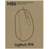 Мышь Logitech M86 черный оптическая 8000dpi USB для ноутбука 2but (910-007661)