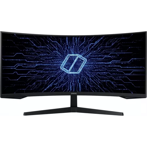 Монитор Samsung 34" Odyssey G5 LC34G55TWWPXEN черный VA LED 21:9 HDMI матовая 250cd 178гр/178гр 3440x1440 165Hz FreeSync Premium DP UW 5.6кг