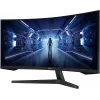 Монитор Samsung 34" Odyssey G5 LC34G55TWWPXEN черный VA LED 21:9 HDMI матовая 250cd 178гр/178гр 3440x1440 165Hz FreeSync Premium DP UW 5.6кг