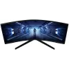 Монитор Samsung 34" Odyssey G5 LC34G55TWWPXEN черный VA LED 21:9 HDMI матовая 250cd 178гр/178гр 3440x1440 165Hz FreeSync Premium DP UW 5.6кг