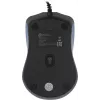 Мышь Оклик 225M черный/синий оптическая 1200dpi USB 3but (288233)