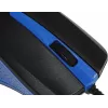 Мышь Оклик 225M черный/синий оптическая 1200dpi USB 3but (288233)