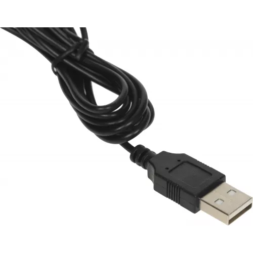 Мышь Оклик 225M черный/синий оптическая 1200dpi USB 3but (288233)