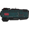 Клавиатура A4Tech B318 черный USB Multimedia for gamer LED (подставка для запястий) кабель 1.8м