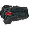 Клавиатура A4Tech B318 черный USB Multimedia for gamer LED (подставка для запястий) кабель 1.8м