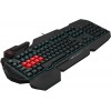 Клавиатура A4Tech B318 черный USB Multimedia for gamer LED (подставка для запястий) кабель 1.8м