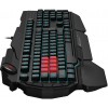 Клавиатура A4Tech B318 черный USB Multimedia for gamer LED (подставка для запястий) кабель 1.8м
