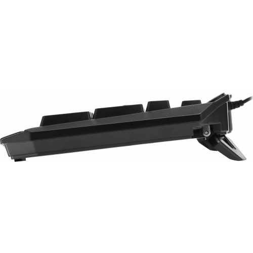 Клавиатура A4Tech B318 черный USB Multimedia for gamer LED (подставка для запястий) кабель 1.8м
