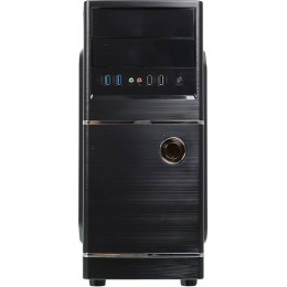 Корпус Accord ACC-B301 черный без БП ATX 3x120mm 2xUSB2.0 2xUSB3.0 audio