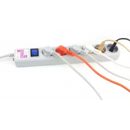 Сетевой фильтр Powercube SPG(5+1)-16B-3M-WHITE 3м (6 розеток) белый (коробка)