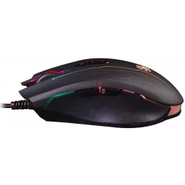 Мышь A4Tech Bloody Q82 черный/рисунок оптическая 6200dpi USB 8but