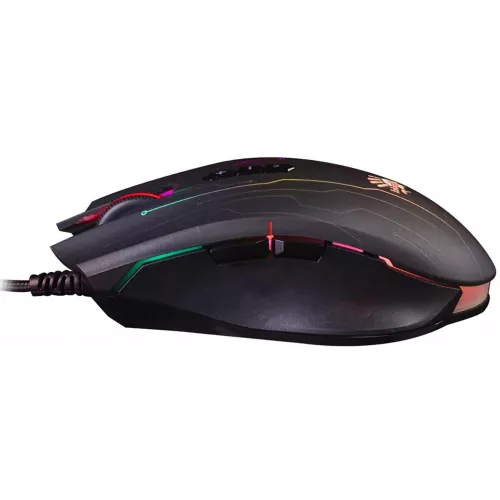 Мышь A4Tech Bloody Q82 черный/рисунок оптическая 6200dpi USB 8but