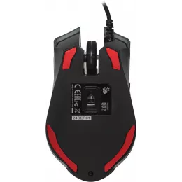 Мышь A4Tech Bloody Q82 черный/рисунок оптическая 6200dpi USB 8but