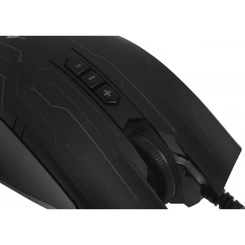 Мышь A4Tech Bloody Q82 черный/рисунок оптическая 6200dpi USB 8but
