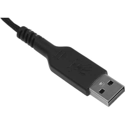 Мышь A4Tech Bloody Q82 черный/рисунок оптическая 6200dpi USB 8but