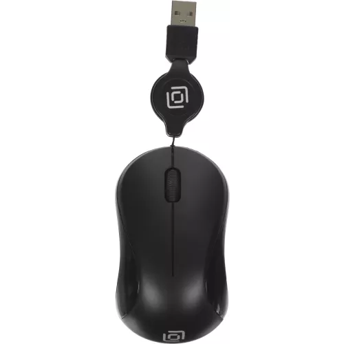 Мышь Оклик 115SR черный оптическая 1000dpi USB для ноутбука 3but (492888)