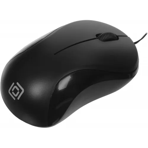 Мышь Оклик 115SR черный оптическая 1000dpi USB для ноутбука 3but (492888)