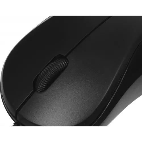 Мышь Оклик 115SR черный оптическая 1000dpi USB для ноутбука 3but (492888)