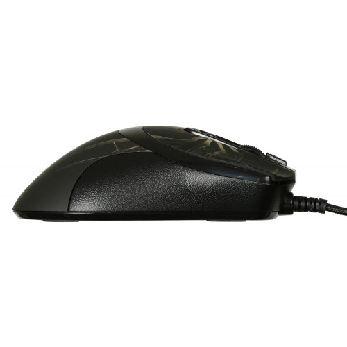 Мышь A4Tech Oscar Editor XL-747H коричневый/рисунок лазерная 3600dpi USB 6but (XL-747H (BROWN SPIDER))