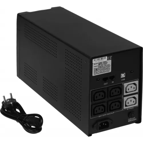 Источник бесперебойного питания Powercom Imperial IMP-1500AP 900Вт 1500ВА черный