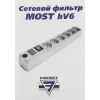 Сетевой фильтр Most HV6 5м (6 розеток) черный (коробка)