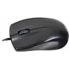 Мышь Оклик 185M черный оптическая 1200dpi USB для ноутбука 3but (945606)