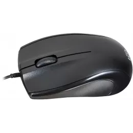 Мышь Оклик 185M черный оптическая 1200dpi USB для ноутбука 3but (945606)